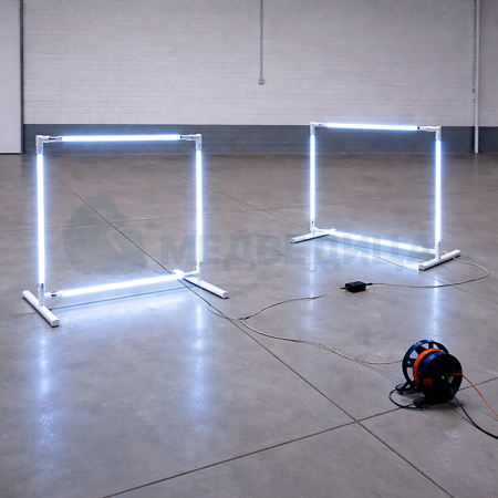 Стандартизированная трасса F3UDH-450 для обучения пилотов по классам F3U, MultiGP, LightSeries